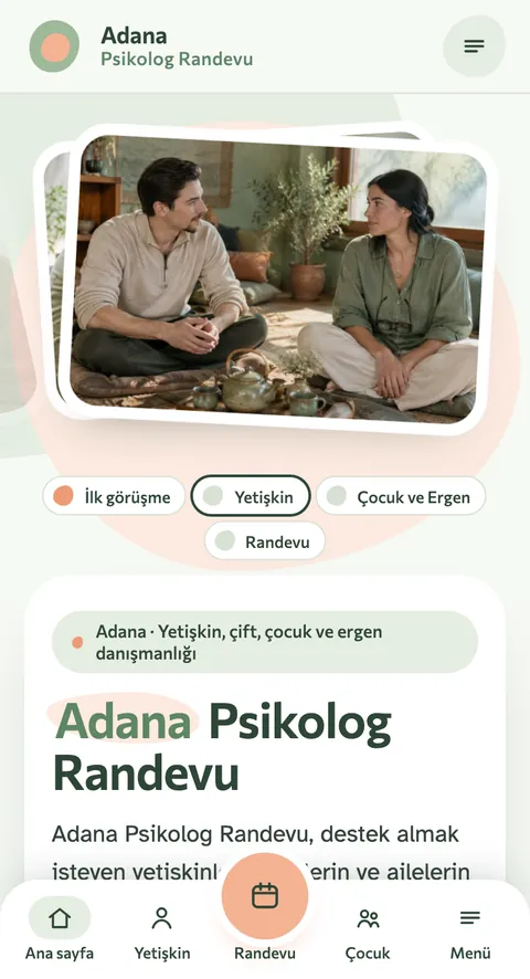 Adana Psikolog Randevu mobil görünümü