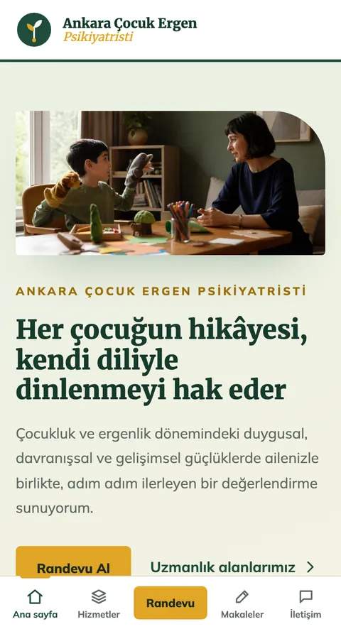 Ankara Çocuk Ergen Psikiyatristi mobil görünümü