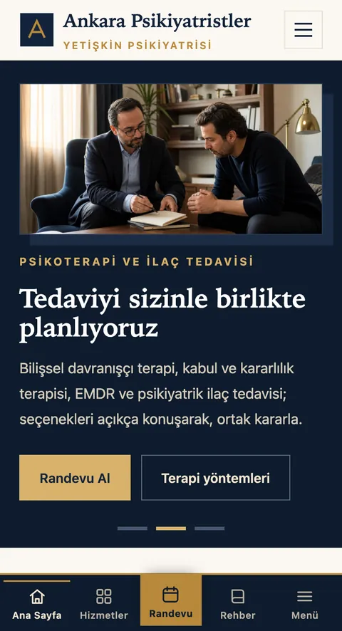 Ankara Psikiyatristler mobil görünümü