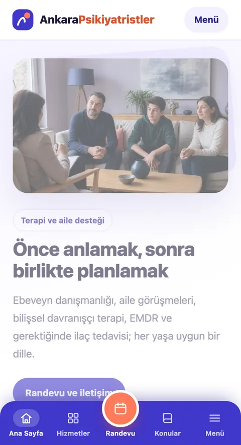 Ankara Psikiyatristler mobil görünümü