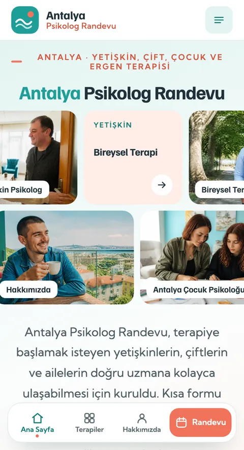 Antalya Psikolog Randevu mobil görünümü