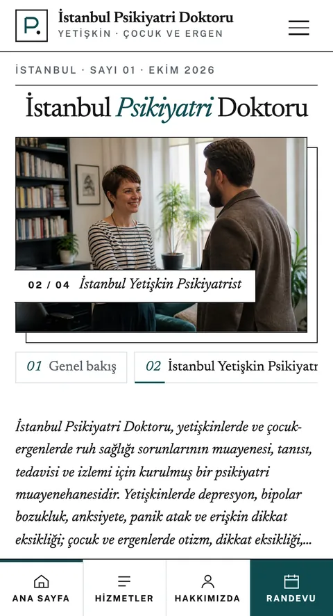 İstanbul Psikiyatri Doktoru mobil görünümü