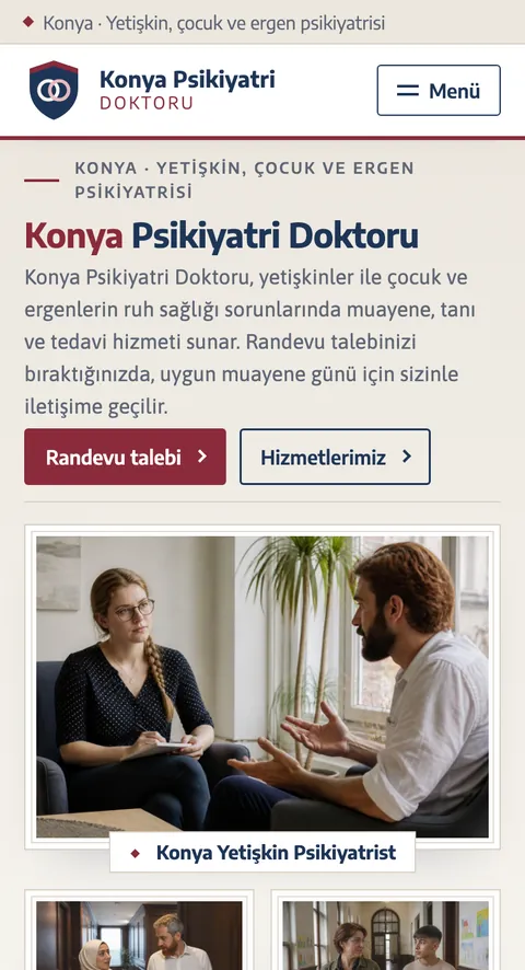 Konya Psikiyatri Doktoru mobil görünümü